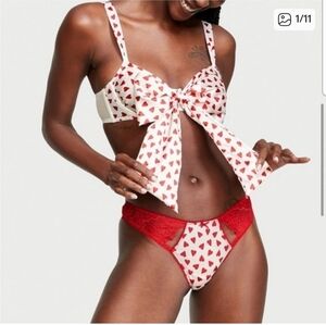 Victorias Secert Dream Angels Valentines Bow Bra